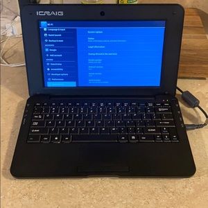 ICraig laptop & Elite Deko digital photo frame SET